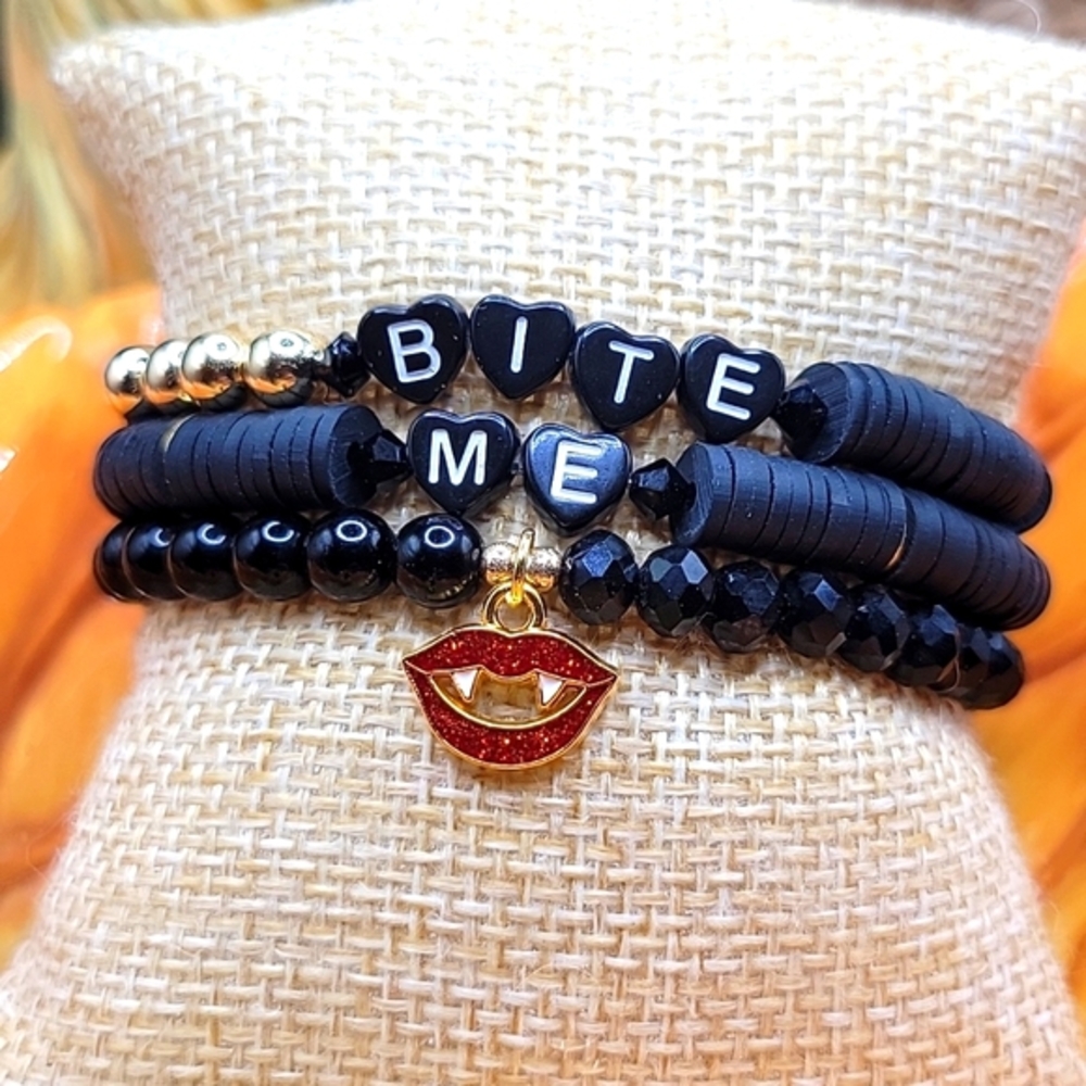 Halloween bracelet set